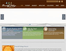 Tablet Screenshot of pinecliffvillage.com